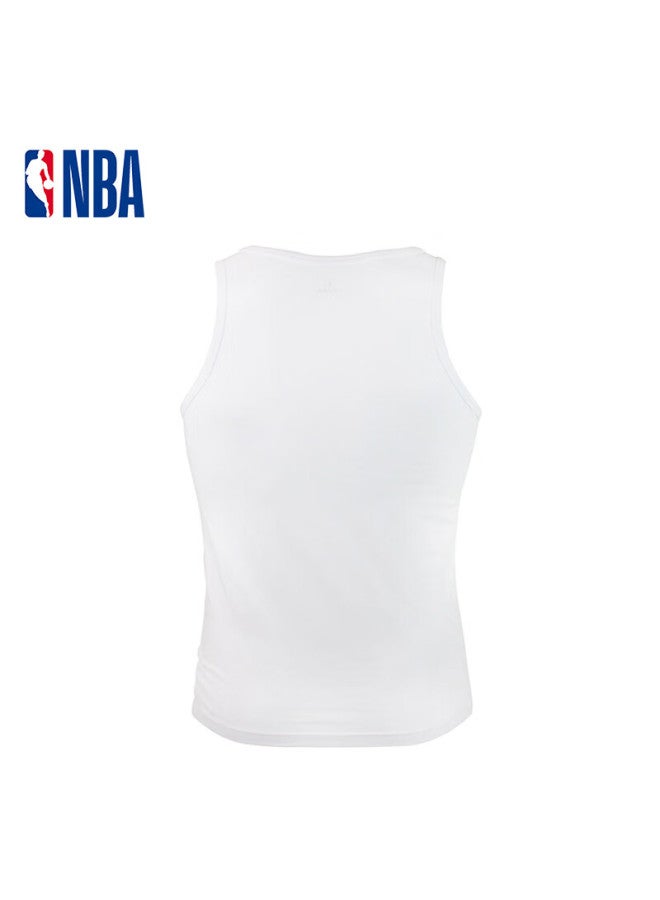 Nba Men's Tank Top, Summer Lightweight, Classic Simple Sleeveless Vest, Casual Solid Color, Elastic Tight-fitting Undershirt Vest - Image 2