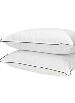 Comfy Comfy Set Of 2 Super Soft Black Cord Pillow  - Image 2