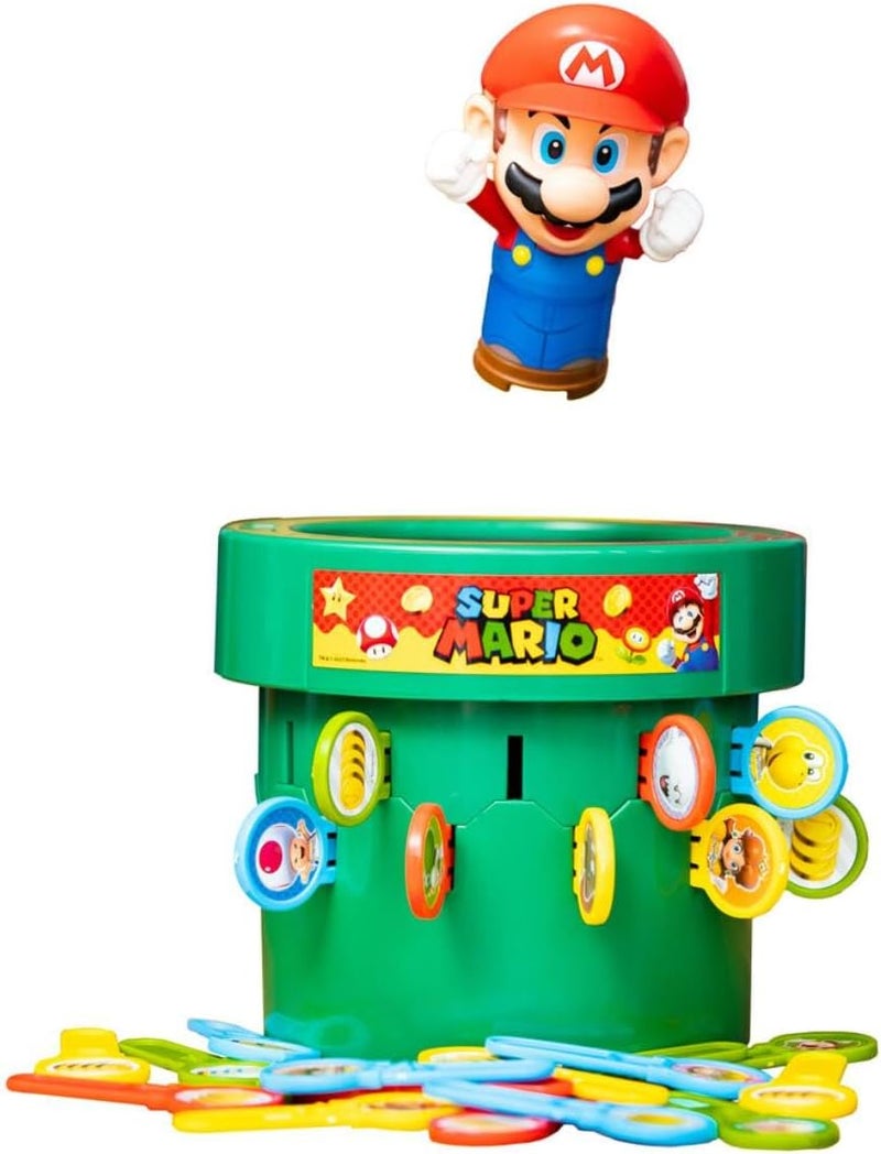 TOMY Pop Up Super Mario Action Game - Exciting Family Fun for Kids - Image 4