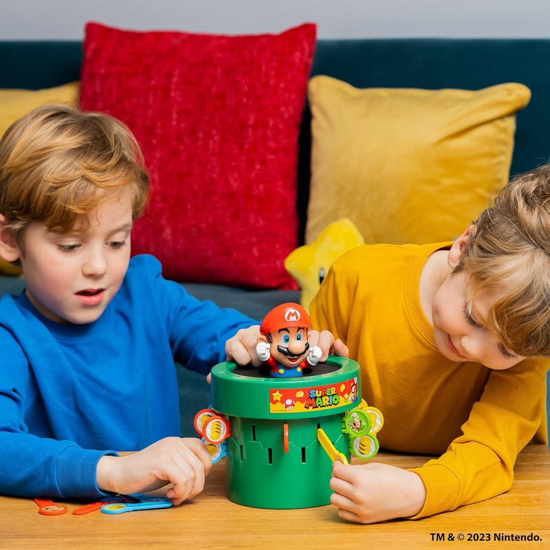 TOMY Pop Up Super Mario Action Game - Exciting Family Fun for Kids - Image 3
