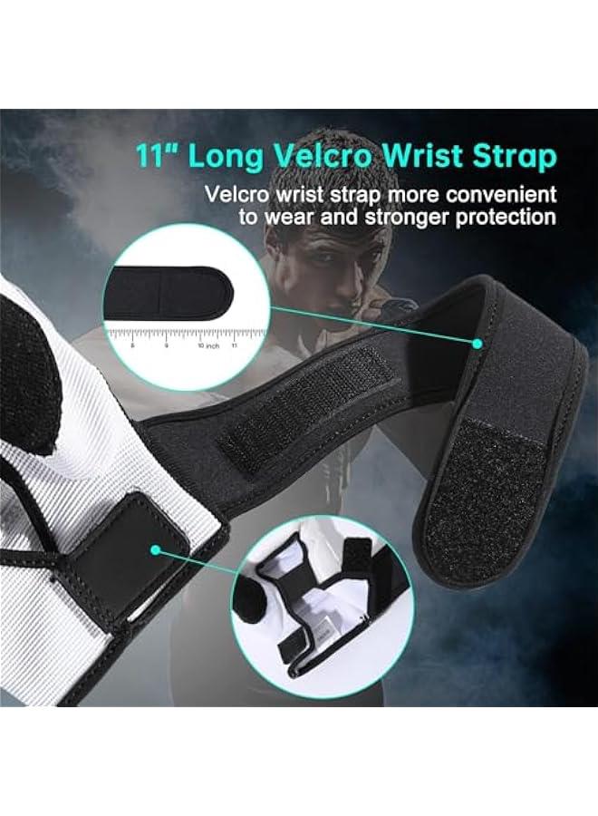 FYLX Pro Performance Kickboxing GlovesSparring Gloves for Men and Half Finger HighImp Boxing Gloves for Bag Training and UFCL) - Image 5