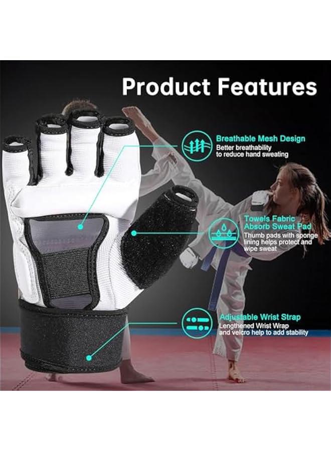 FYLX Pro Performance Kickboxing GlovesSparring Gloves for Men and Half Finger HighImp Boxing Gloves for Bag Training and UFCL) - Image 2
