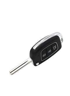 SYOSI Folding Smart Car Key, 3 Buttons Keyless Entry Remote Case, Replacement Remote Car Key key Shell Repair for Mistra Hyundai HB20 SANTA FE IX35 IX45 Key Cover Case  - Image 3