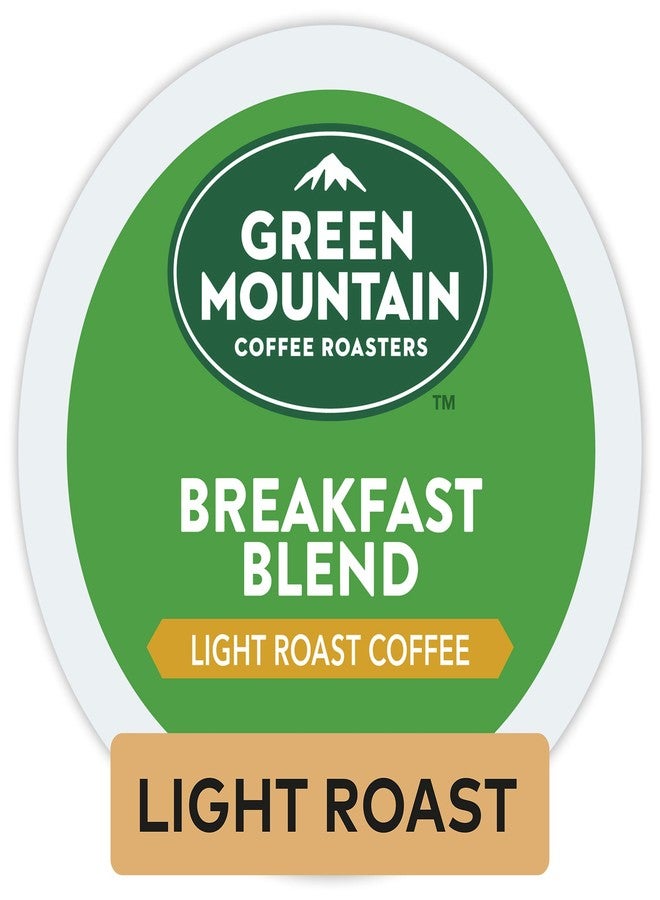 Green Mountain Coffee Roasters كبسولات قهوة جرين ماونتن كوفي كيوريج للاستخدام الفردي، مزيج الإفطار، قهوة محمصة خفيفة، 12 كبسولة - Image 1