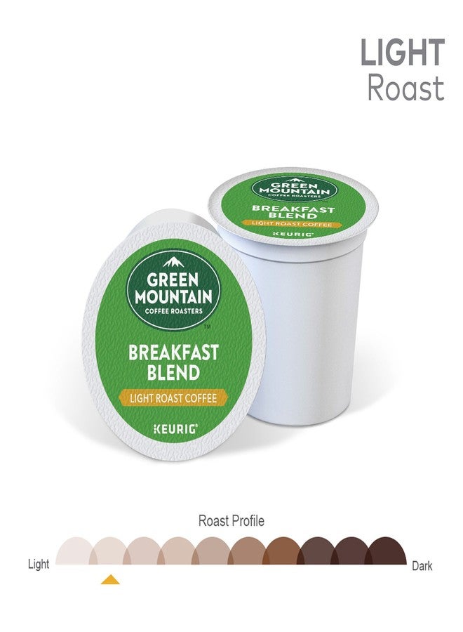 Green Mountain Coffee Roasters كبسولات قهوة جرين ماونتن كوفي كيوريج للاستخدام الفردي، مزيج الإفطار، قهوة محمصة خفيفة، 12 كبسولة - Image 3
