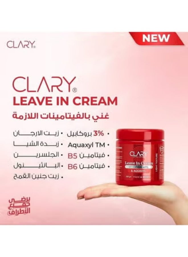 كلاري كريم كلاري للتحكم في تساقط الشعر بالبروكابيل والأكواكسيل - 300 جم (قد يختلف شكل العبوة) - Image 3