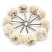 NGe 18inch Shank Mounted Cotton Polishing Buff Wheel for Rotary Tools Jewelry Watch Light Polish Pack of 10 - Image 2