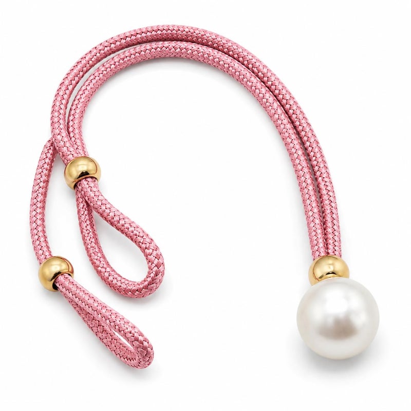 2 Pack Decorative Curtain Tiebacks with Pearl Accent, Adjustable Rope Curtain Holdbacks, No Drill Curtain Tie Backs for Living Room, Bedroom, Office, Modern Window Drapery Accessories - Image 1