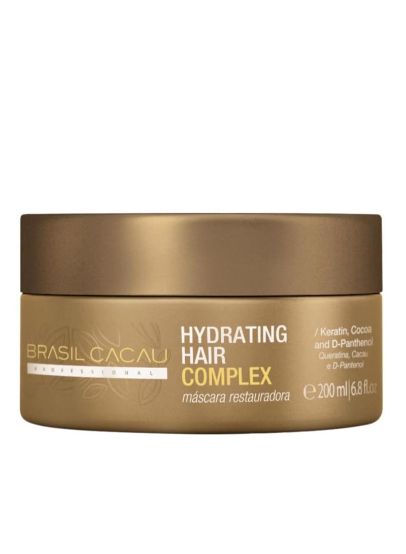 برازيل كاكاو قناع علاج الشعر المرطب برازيل كاكاو 200 مل - العناية بالشعر بالكيراتين المغذي - Image 1