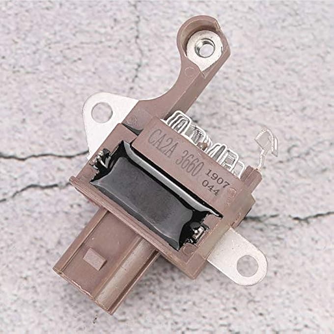 Brilluxa Alternator Voltage Regulator, Car Generator Regulator, Compatible with Honda Accord VIII 2.4i 2008-2015, Alternator Kit with Regulator Brush Holder IN6366, Electrical Charging System - Image 2