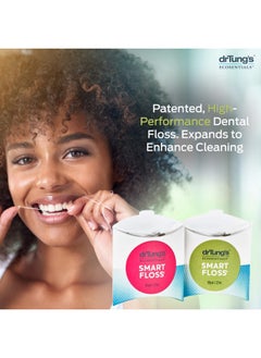 drTung's DrTung's Smart Floss, 30 yds, Dental Floss - Natural Cardamom Flavor Colors May Vary (3 Pack)  - Image 4