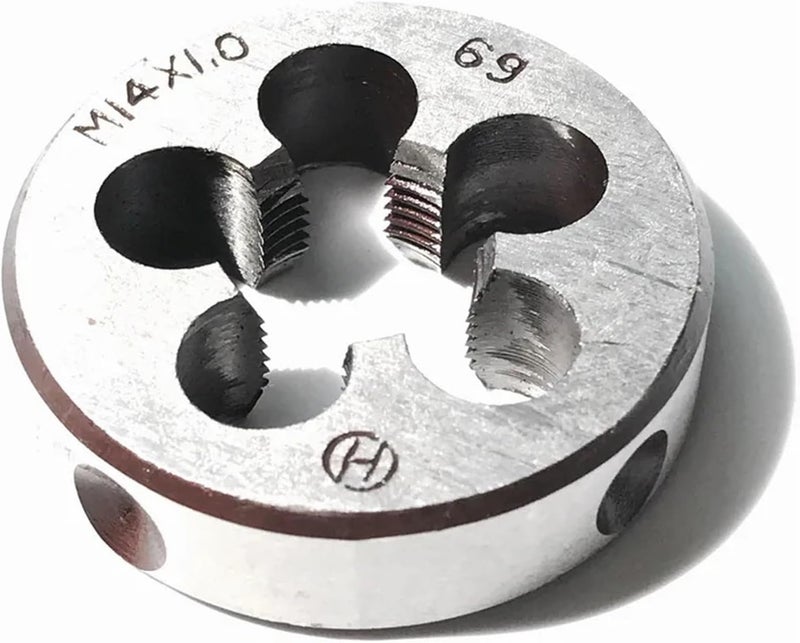 1pcs Manual Die M14-M19*0.75/1.0/1.25/1.5/1.75/2.0mm for Hand Threading Metal Workpieces with Wrench(M17x0.75) - Image 1