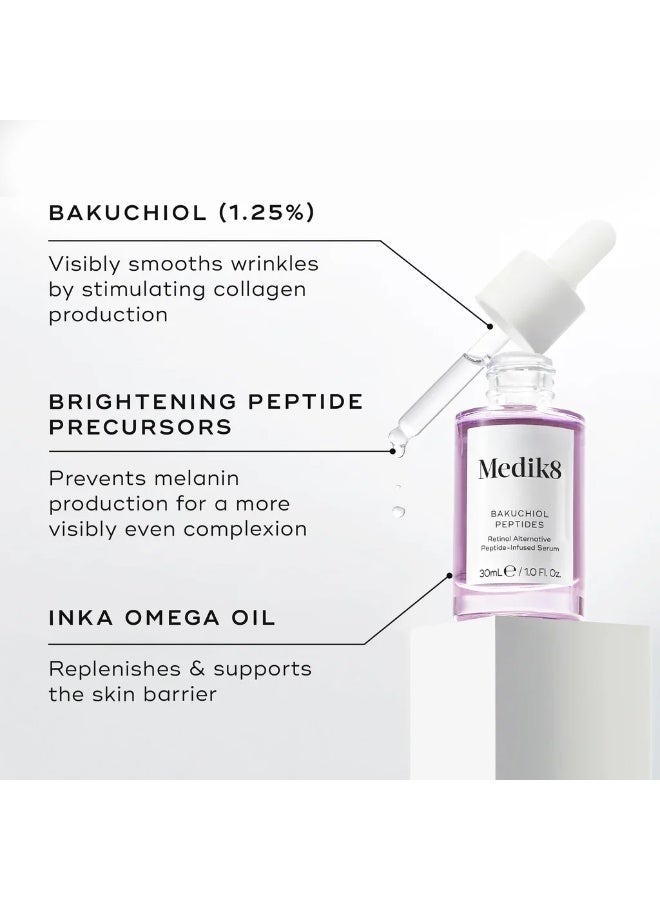 Medik8 Bakuchiol Peptides Retinol Alternative Serum 30ml - Image 3