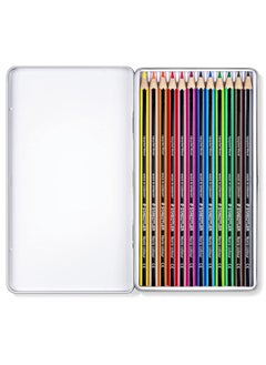 STAEDTLER 12-Piece Noris Colouring Pencils In Metal Box Multicolour  - Image 2