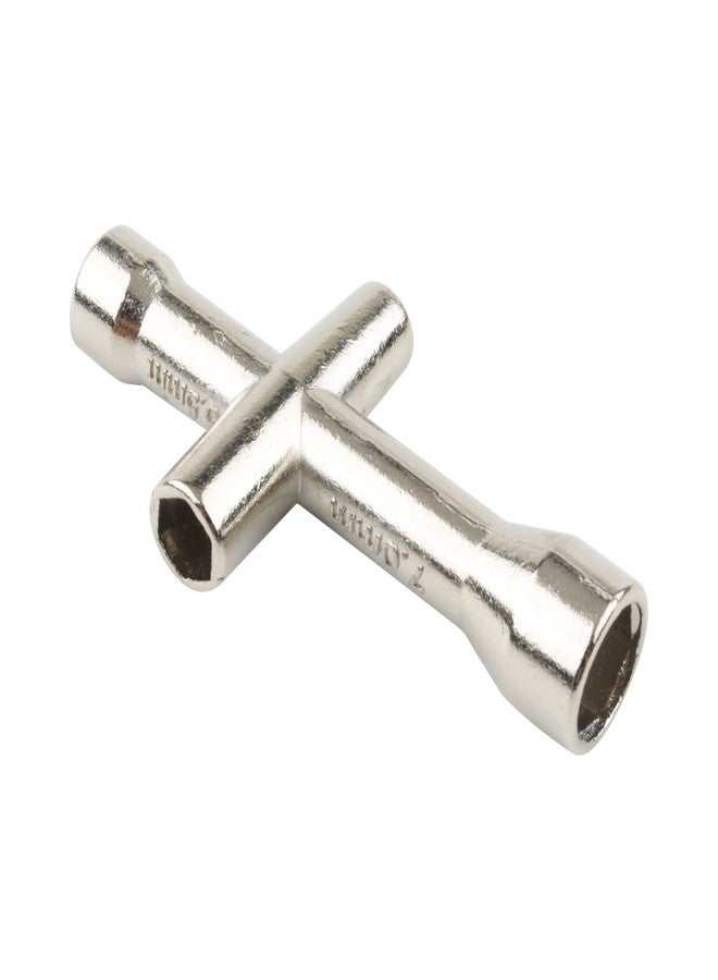 Rchobbytop 20 Pairs Hex 4mm Flange Nylon Insert Locknuts and M4 Flat Washers with Small Cross Socket Wrench for Traxxas Axial HPI TLR HSP Model 1/10 RC Car Vehicles Wheel Replacement Parts, Black - Image 4