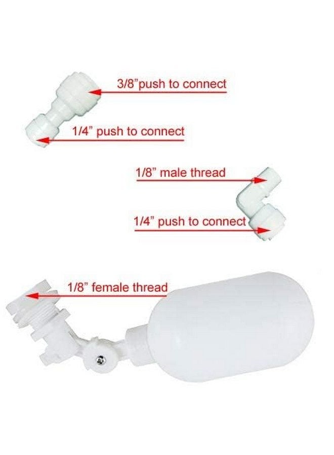 Malida Water Filter Float Ball Valve,or Fish Aquarium Uses 1/4 Inch Supply Tube. - Image 2