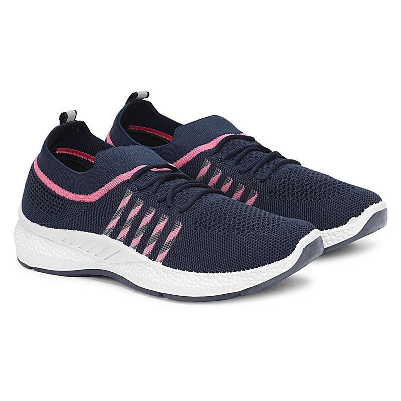 Aqualite Women LSS-302 Shoes, N.Blue/Pink, 4 UK/India - Image 5