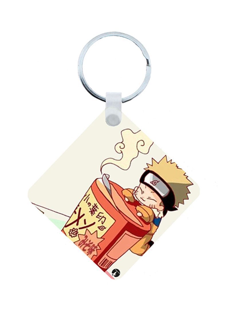 Naruto Anime Wooden Keychain