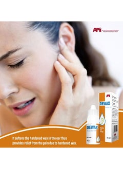 API Dewax Ear Drops 10ml  - Image 2