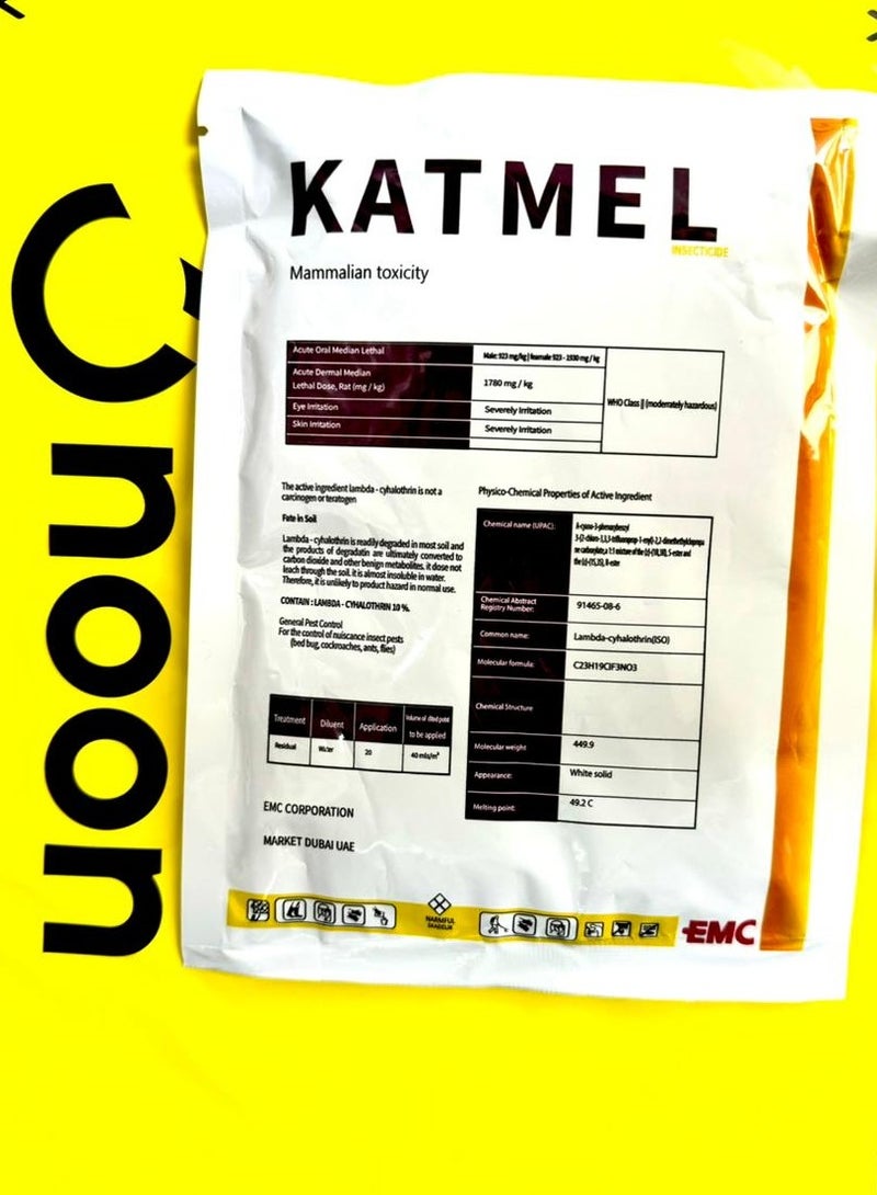 Generic Katmal Bedbugs & Cockroaches Killer Powder 10Pcs (1KG)  - Image 2