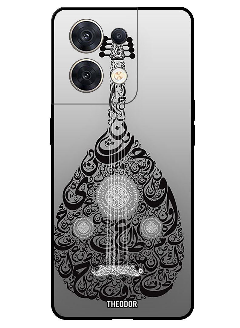 Theodor Protective Case Cover For OPPO RENO 8 5G Guitar - Image 1