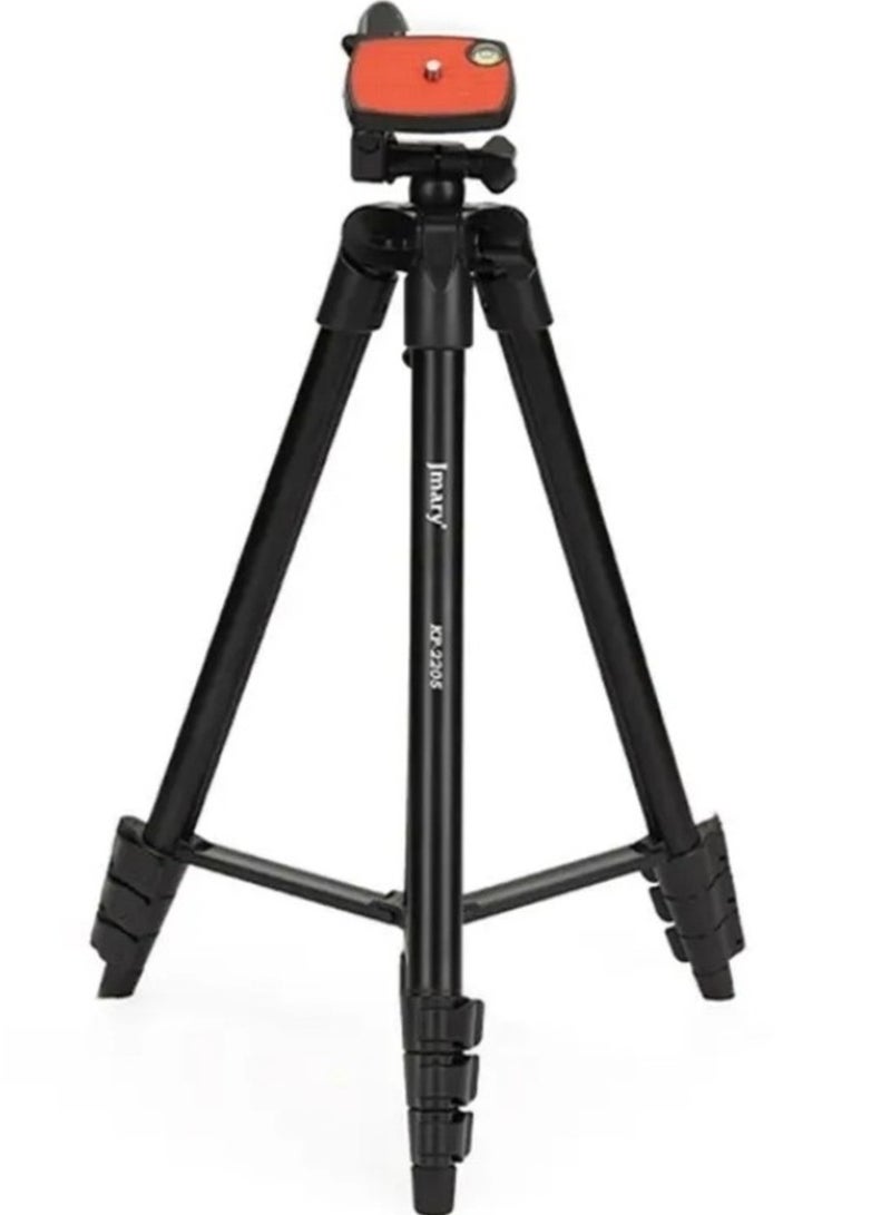 JMARY KP2205 Travel Tripod Mobile Phone Holder Telescopic Camera Mount Tripod Stand - Image 1