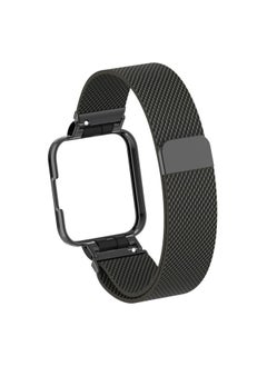 Replacement Strap For Xiaomi Redmi Watch 2 Milanese Magnetic Metal Watchband Black