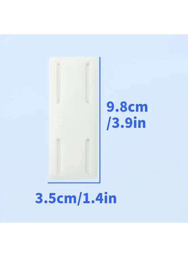 6pcs Self Adhesive Cable Clips No Drill Wall Mounting Thickened Adhesive Home Office White Utility Hooks - Image 3