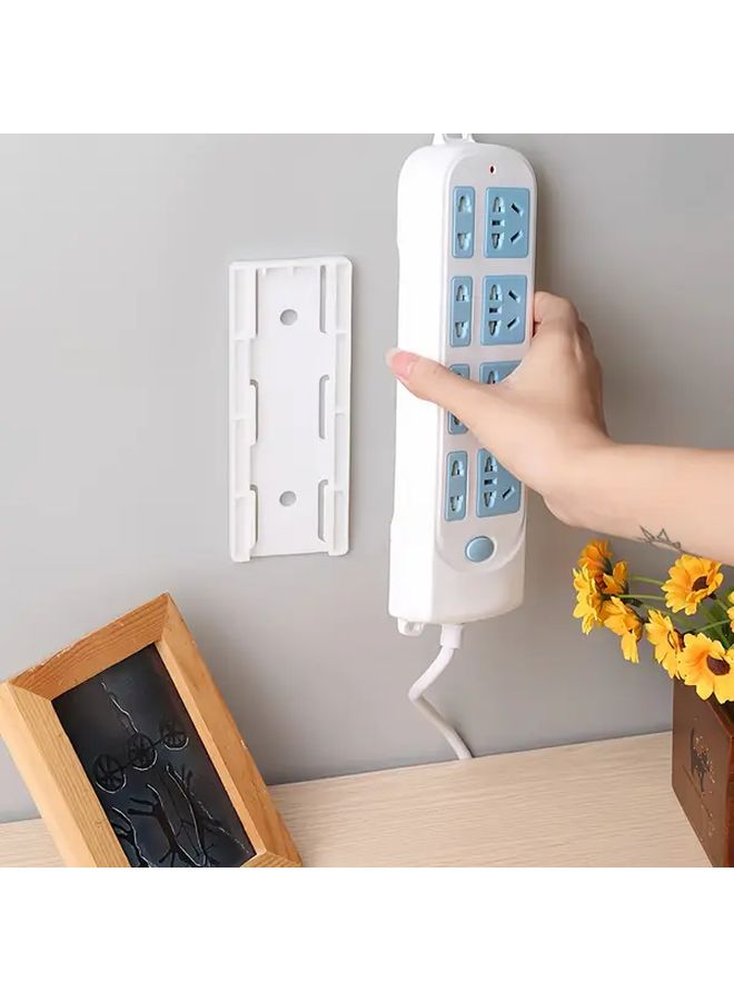 6pcs Self Adhesive Cable Clips No Drill Wall Mounting Thickened Adhesive Home Office White Utility Hooks - Image 4