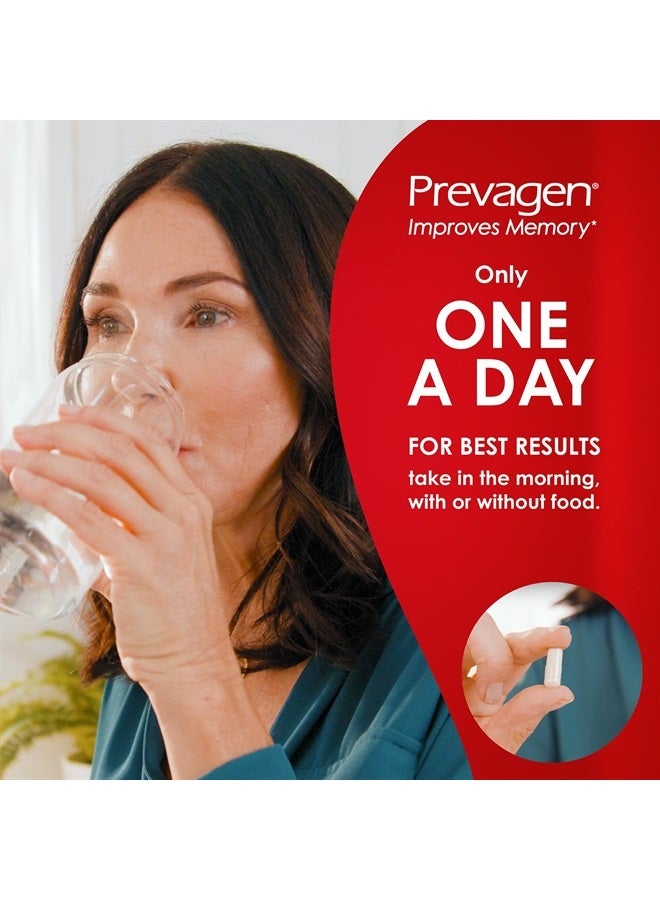 Prevagen يحسن الذاكرة - قوة إضافية 20 ملغ، 60 كبسولة مع أبوأكوورين وفيتامين د مع علبة تخزين جذابة وقابلة للتكديس، مكمل للدماغ لصحة دماغ أفضل - عبوة من 3 - Image 5