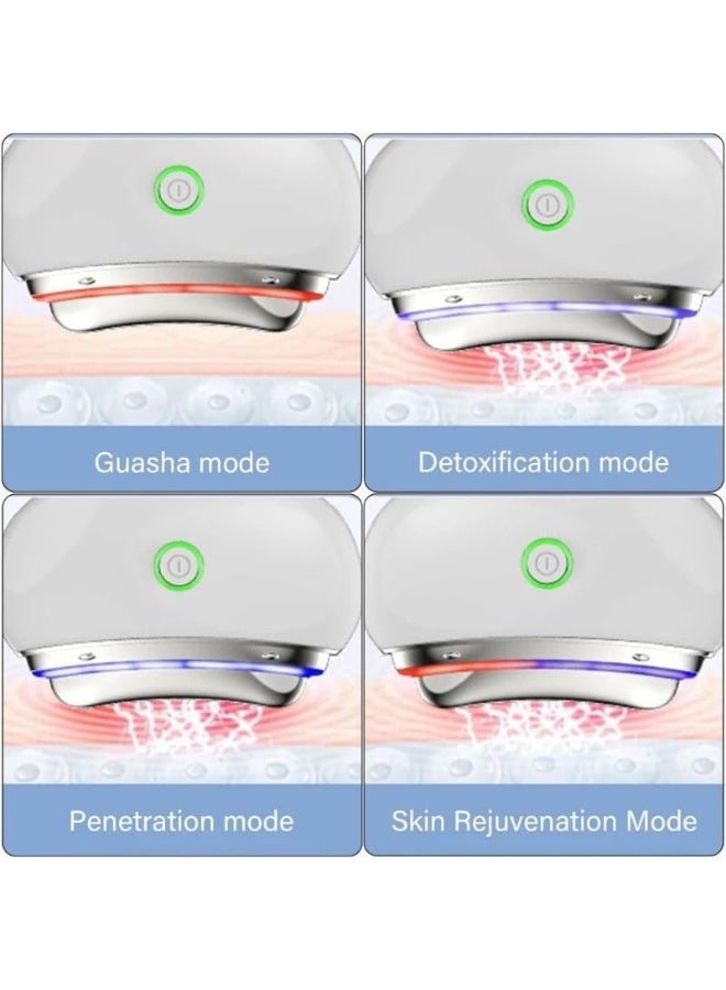 أداة تدليك الوجه للتخسيس من SAFENHAND، أدوات تدليك الوجه والجسم، 4 ميزات في 1، تخفيف الألم والضغط، تحسين ملامح الوجه - Image 3