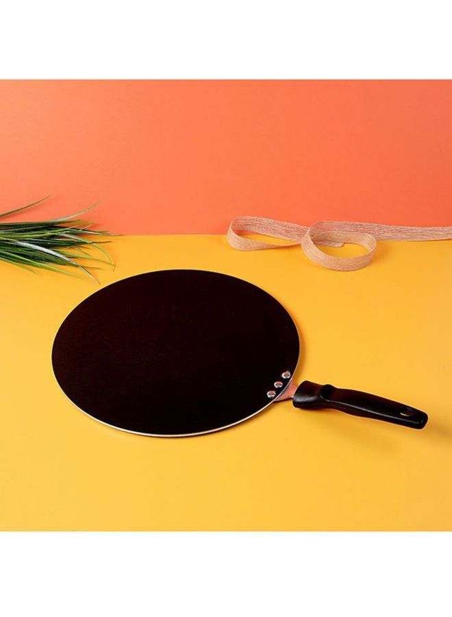 Royalford Durable Aluminium Material Heat Resistant Handle Non-Stick Tawa RF5331 Black 32cm - Image 5