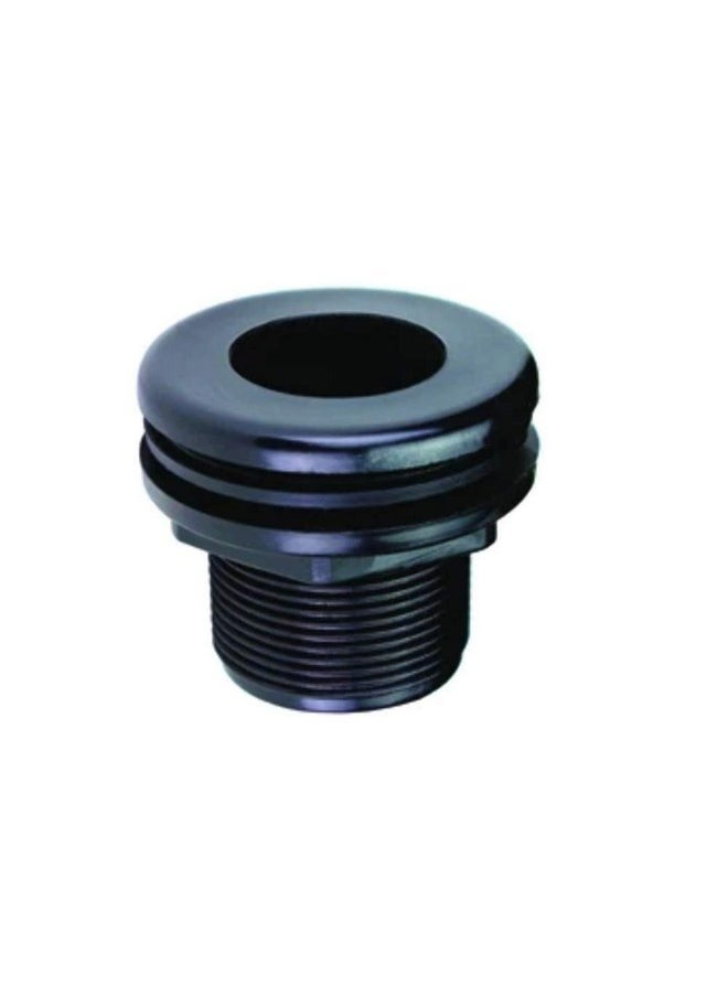 Lifegard Aquatics Lifegard Aquatics Home Outdoor Plumbing Bulkhead Fittings - 2.5 2"- R441017 