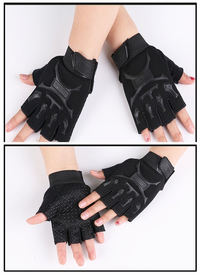 Arabest Half Finger Sports Gloves  Also Known As Half Finger Gloves Or Fitness Gloves Are Gloves Designed Specifically For Sports And Fitness Activities  - Image 4