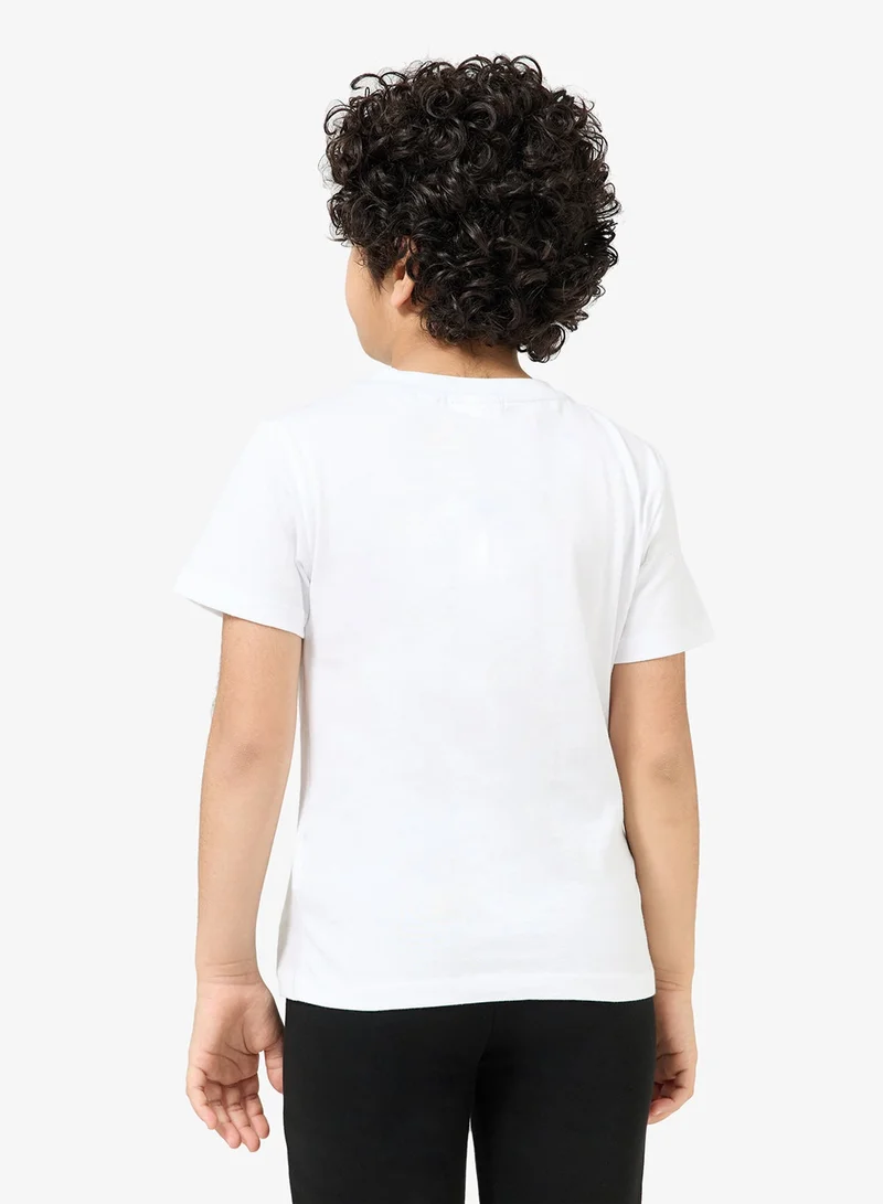 LACOSTE Kids Logo Crew Neck T-Shirt