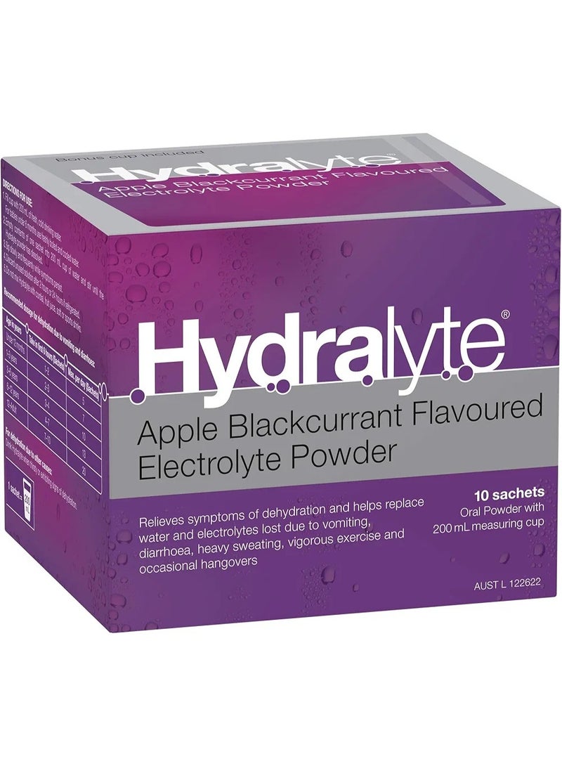 Hydralyte Hydralite Effervescent Berry 10 Sachets