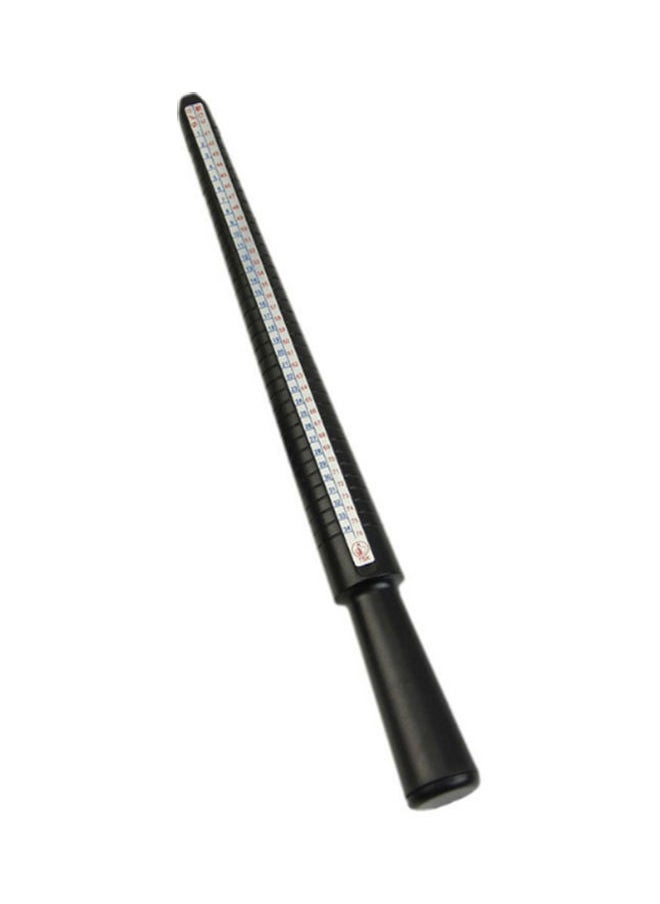 NIBEMINENT Lastics Universal Mixed Type Ring Measurement Stick Black  - Image 2