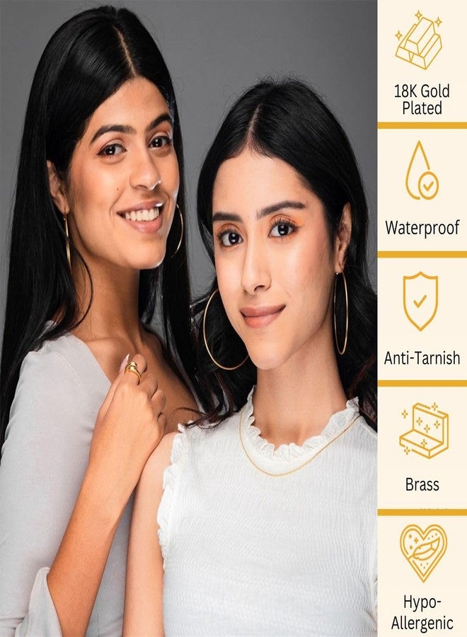 Aaishwarya 18K Gold Plated Waterproof, Anti-Tarnish Evil Eye Zircon Studs| Earrings for Women and Girls | Evileye Jewelry | Stylish Minimal Stud - Image 3