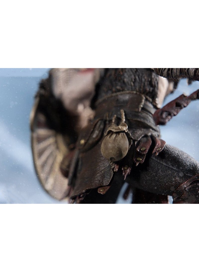 War Kratos Atreus Battle Form Model Ornaments Hand-Made Toys Suitable For Gifts