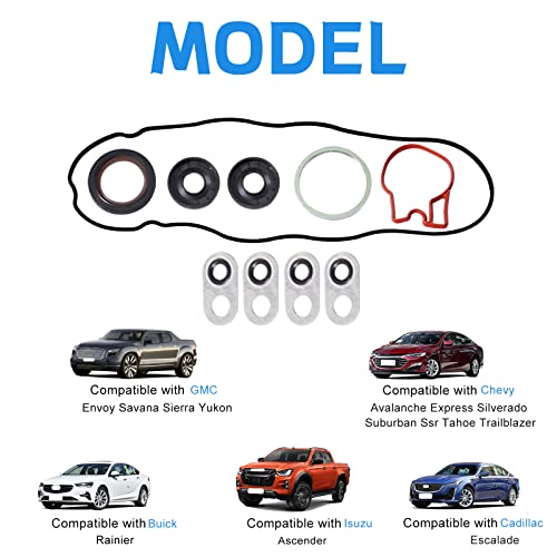 HTRACING Cylinder Head Gasket Full Set 2002-2011 for LS 4.8L 5.3L Compatible with Chevy Avalanche Express Silverado Suburban SSR Tahoe,Rainier Escalade - Image 4