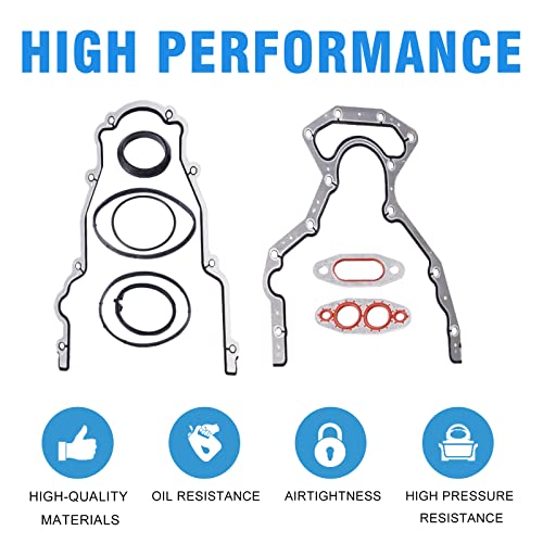 HTRACING Cylinder Head Gasket Full Set 2002-2011 for LS 4.8L 5.3L Compatible with Chevy Avalanche Express Silverado Suburban SSR Tahoe,Rainier Escalade - Image 3