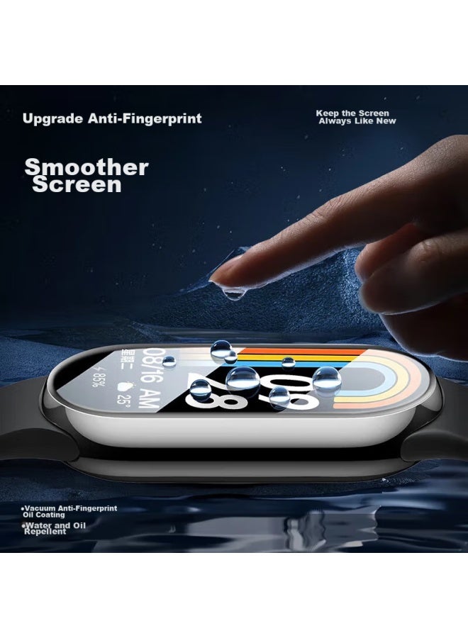Stiger Screen Protector For Xiaomi Band 9, Compatible With Xiaomi Band 9/nfc, Non-tempered Glass, Curved Full Coverage, Hd Anti-scratch Anti-fingerprint Band Film - Image 3