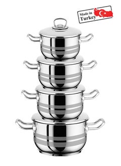8 Pcs Steel