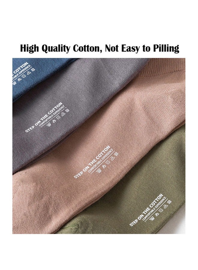 الرجال يجري الكاحل الجوارب، الرجال الجوارب الرياضية 100٪ القطن الراحة وسادة الجوارب الرياضية، الراحة تناسب التنفس العرق امتصاص الجوارب المقاومة للرائحة (7Pairs) - Image 5