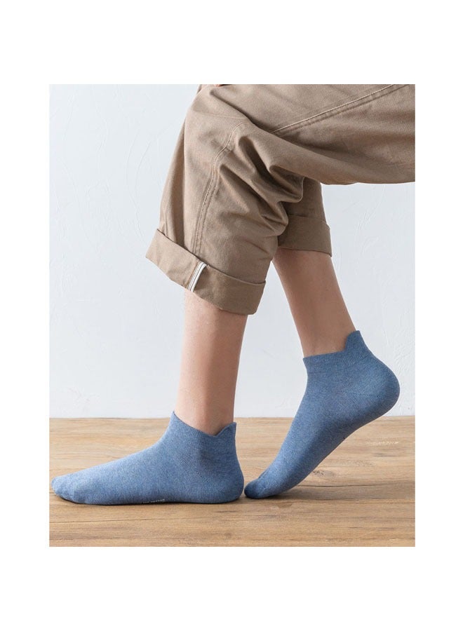 الرجال يجري الكاحل الجوارب، الرجال الجوارب الرياضية 100٪ القطن الراحة وسادة الجوارب الرياضية، الراحة تناسب التنفس العرق امتصاص الجوارب المقاومة للرائحة (7Pairs) - Image 2