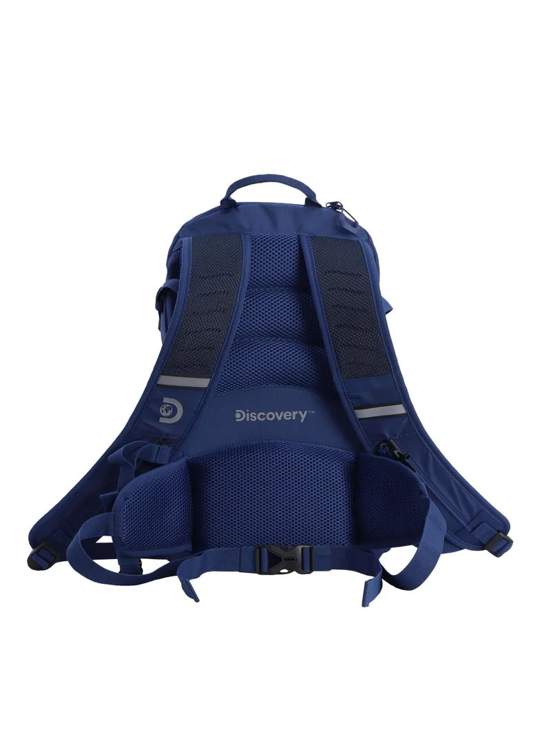 Discovery Discovery Body Spirit Nylon Ripstop 8L Outdoor Backpack Navy for Men and Women, Durable Lightweight Water Resistant Casual Daypack Blue Bag for School University Office Travel Hiking Adventure.