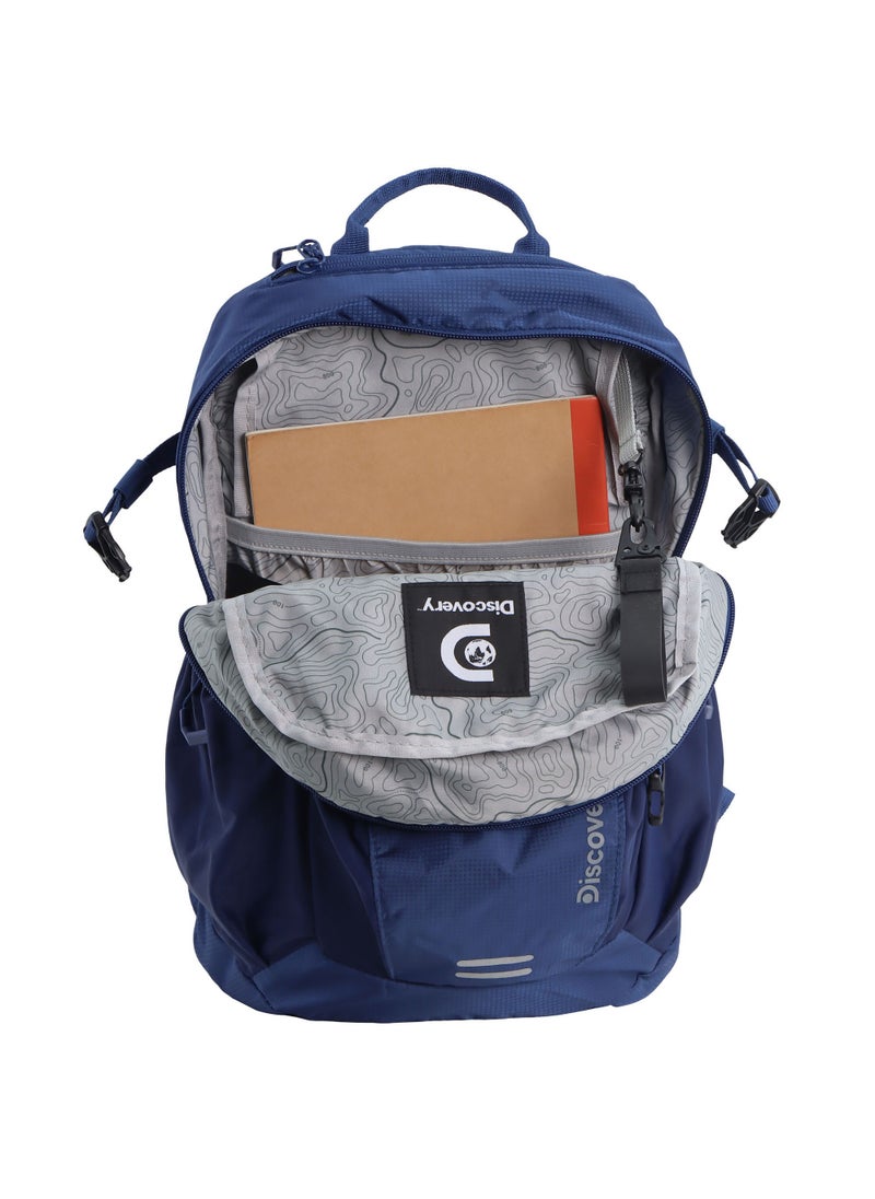 Discovery Body Spirit Nylon Ripstop 8L Outdoor Backpack Navy for Men and Women, Durable Lightweight Water Resistant Casual Daypack Blue Bag for School University Office Travel Hiking Adventure. - pzsku/ZD7ACCD94A80640417E30Z/45/_/1721992190/405d0056-99fe-4e34-b3de-ef169becb1a3