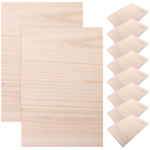 Veemoon 10pcs Wood Breaking Boards, Rebreakable Martial Arts Practice Boards 3mm Taekwondo Breaking Boards Karate Performance Board Kick Board Training Accessories for Kids Youth Adults - Image 1