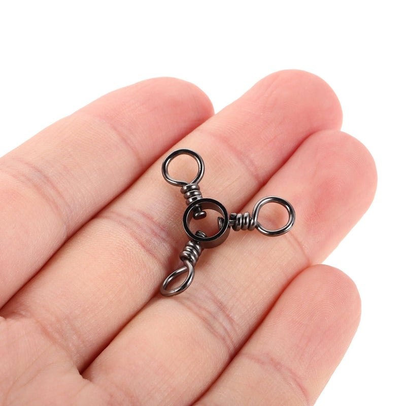 Stainless Steel 50pcs 8 Shape Fishing Swivels Connectors Set for Freshwater and Saltwater Angling - Image 5