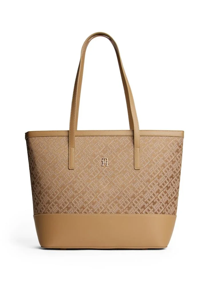 TOMMY HILFIGER Logo Jacquard Tote